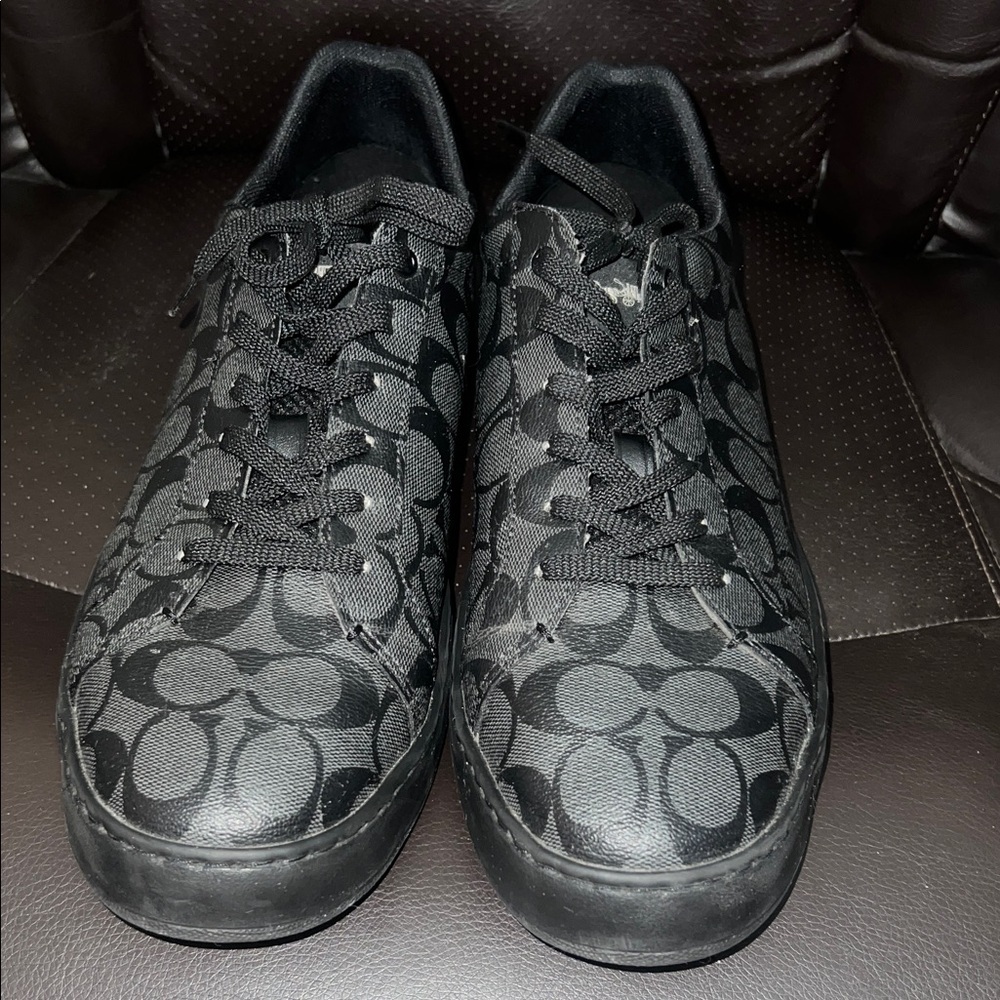 Coach Monogram Black Athletic Sneakers